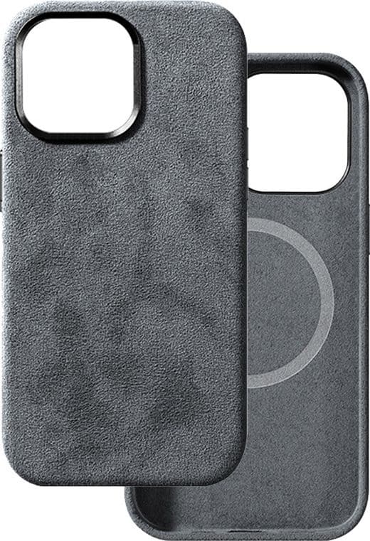 cover-protettiva-iphone-14-ecopelle-soft-touch-grey-magsafe-compatibile