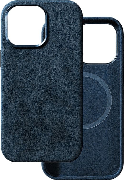 cover-protettiva-iphone-14-pro-max-ecopelle-soft-touch-blu-magsafe-compatibile