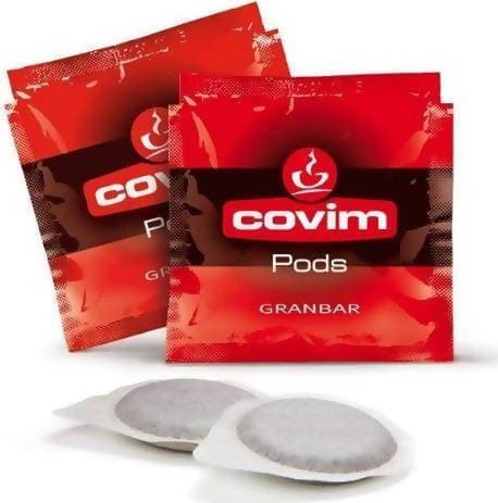 Covim 150 Cialde Ese 44m Covim Caffè in Cialde Grandi Miscela Granbar Confezione 150 Pz