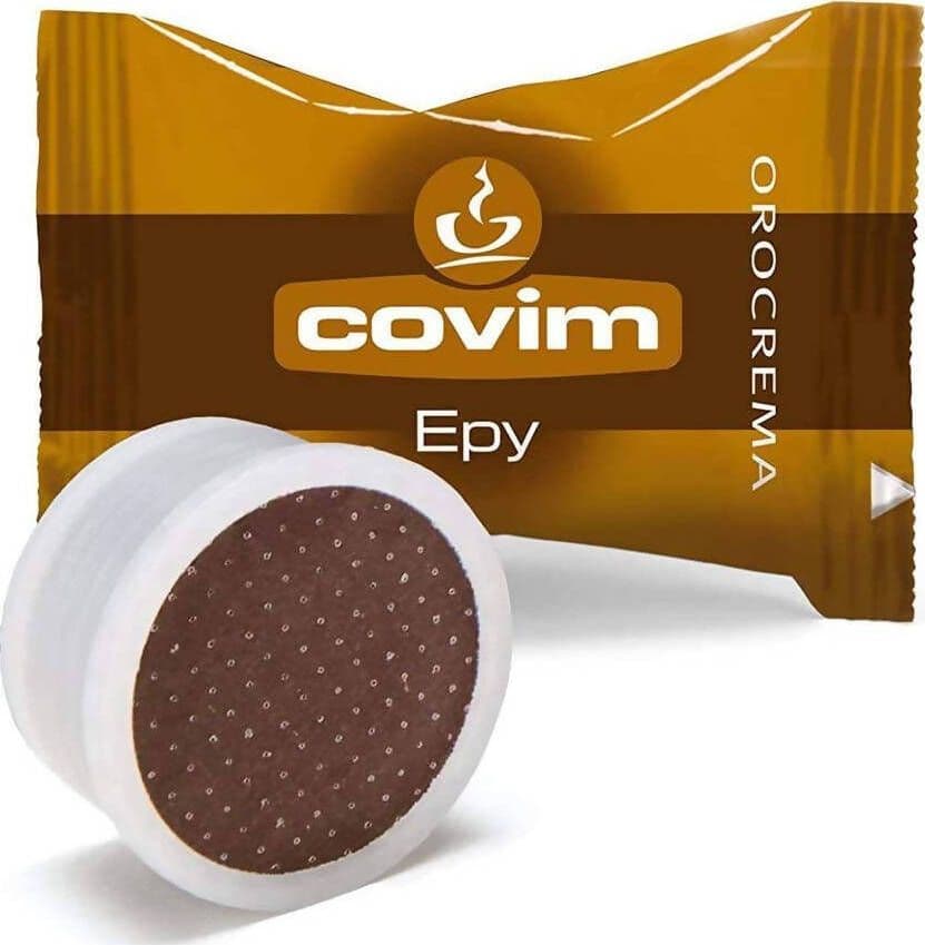 Covim Caffè 100 Capsule Epy Miscela Orocrema Compatibili Espresso Point Caffè Covim Confezione 100 Pz