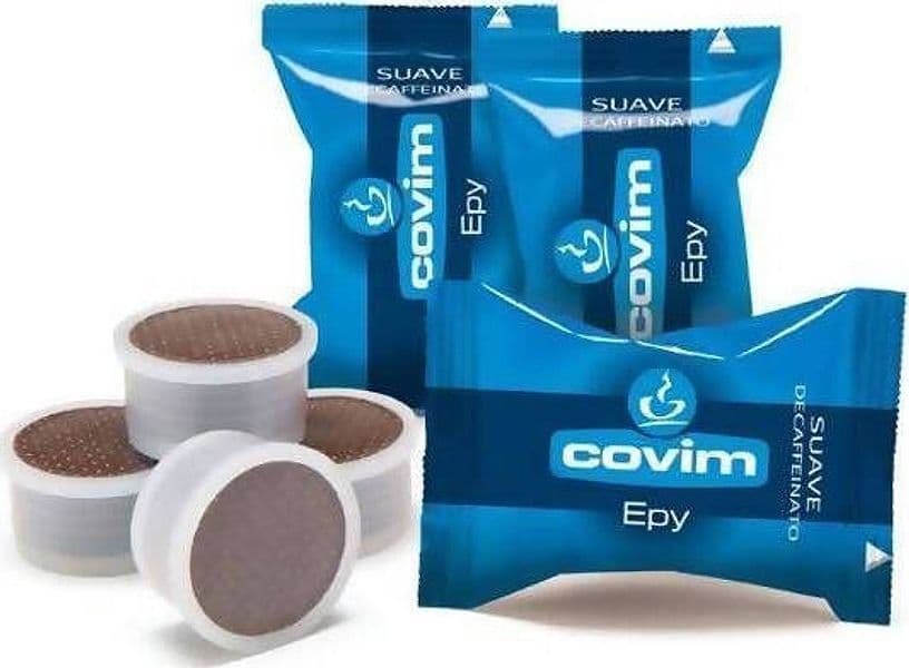 Covim Caffè 50x Capsule Ep Miscela Decaffeinato Suave Dek Capsule Compatibili Espresso Point Covim Caffè In Capsule Confezione 50 Pz