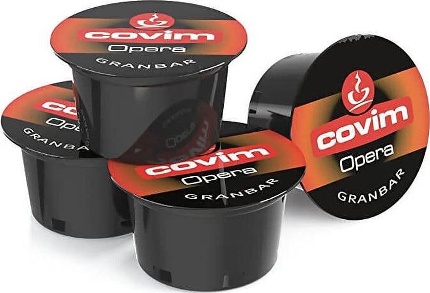 Covim Opera Granbar 100 Capsule Caffè Covim Capsule Compatibili Lavazza Opera Blue Miscela Granbar Confezione 100 Pz Covim Caffè