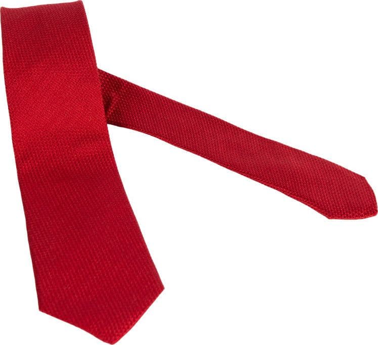 Cravatta uomo Bergamotto - Tinta unita - rossa in Cravatte Couture - Sestu, commercioVirtuoso.it