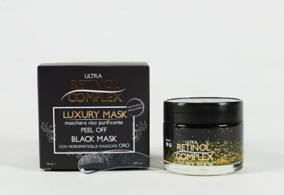 CREMA 50 ML BLACK MASK CON MICROPARTICELLE IONIZZATE ORO MASCHERA VISO PULIZIA Bellezza/Cura della pelle/Viso/Maschere Trade Shop italia - Napoli, Commerciovirtuoso.it