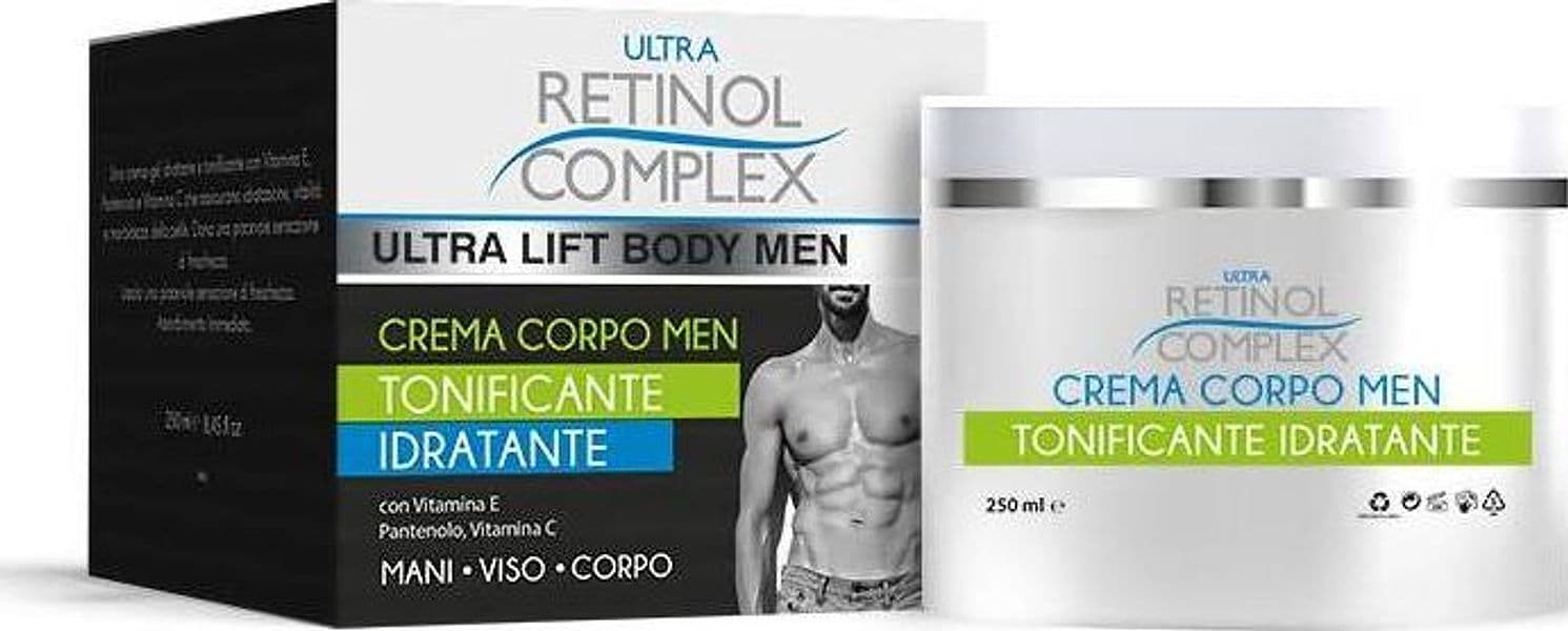 Crema-corpo-uomo-tonificante-e-idratante-ultra-lift-body-men-retinol-complex