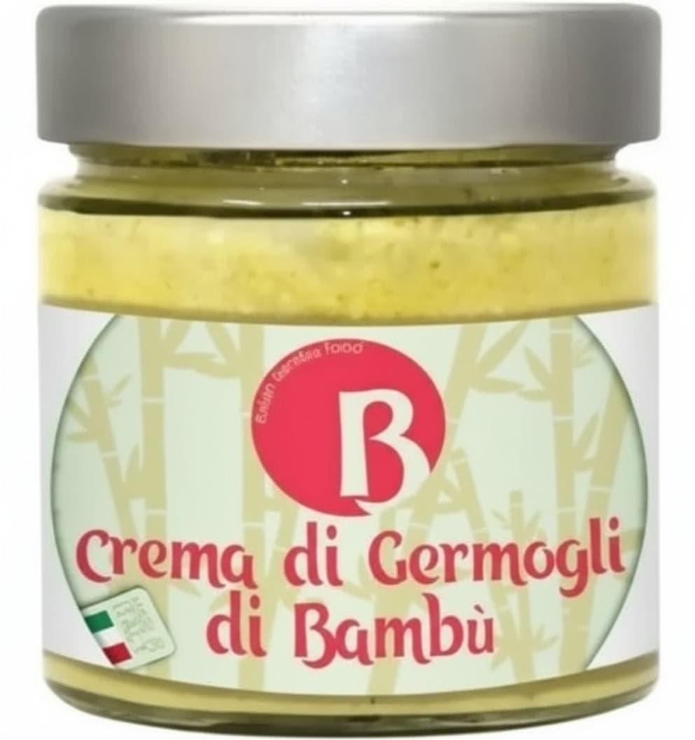 Crema di germogli di Bambù - prodotto Bambu Bio in Creme e cioccolati spalmabili Bambu Bio srl - Venaria, commercioVirtuoso.it