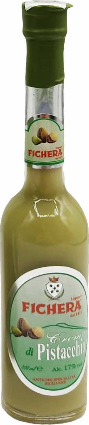 Crema di Liquore di Pistacchio Siciliano 500ml Produzione Italiana 100% Fichera Liquore Tipici & Food - Bronte, Commerciovirtuoso.it
