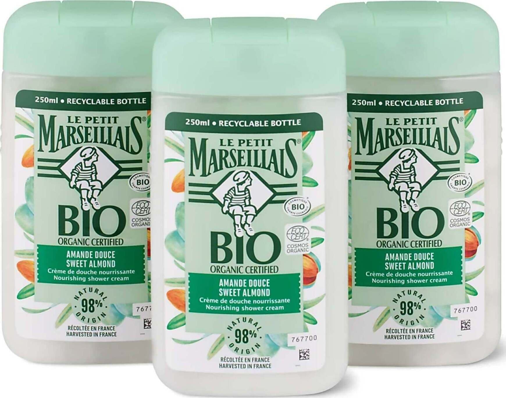 Crema Doccia 250ml Le Petit Marseillais 98% Di Origine Naturale