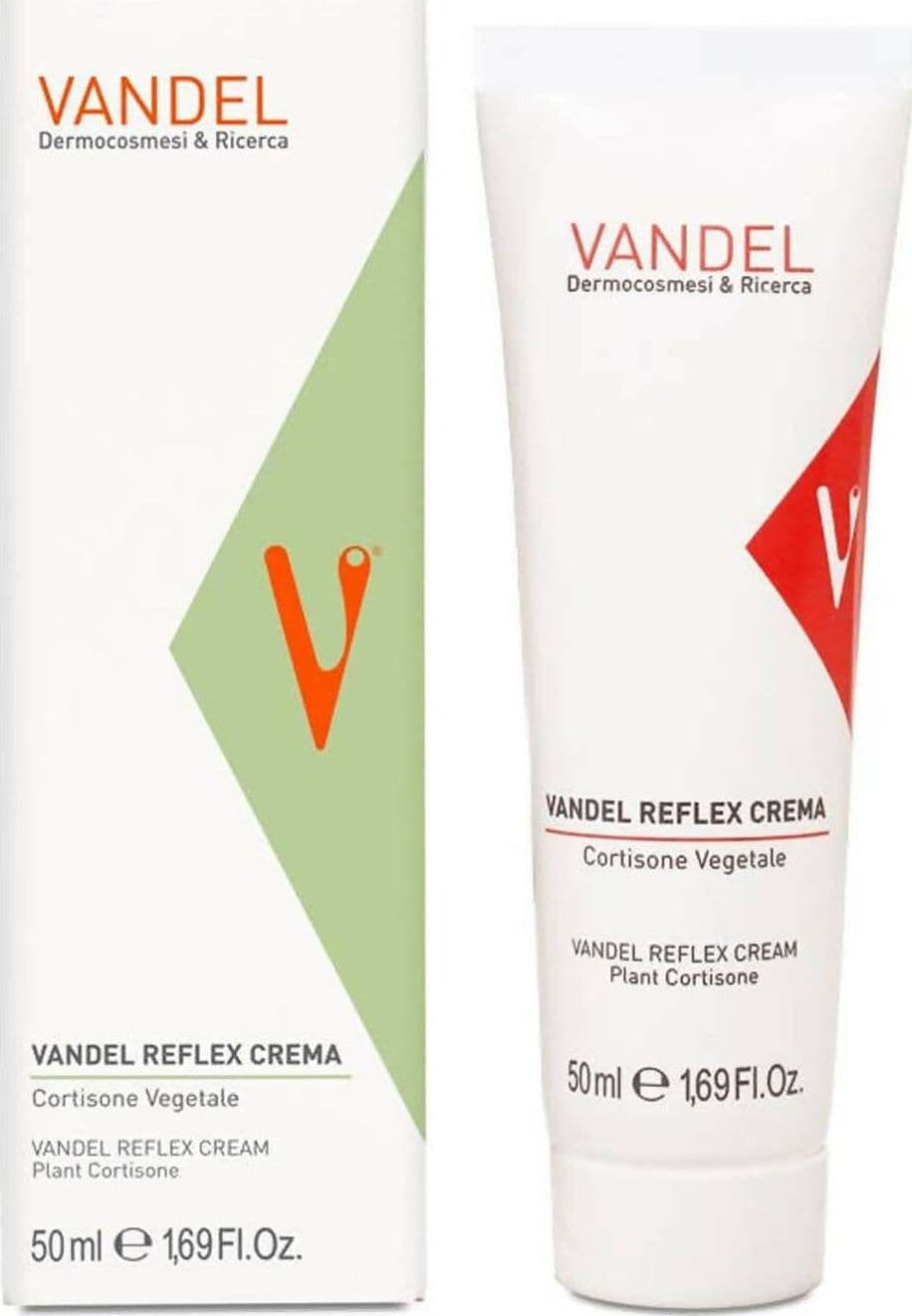 Vandel Reflex Crema Professionale al Cortisone trattamento antietà al cortisone vegetale 50ml Crema viso Vandel Dermocosmesi e Ricerca - Bologna, Commerciovirtuoso.it