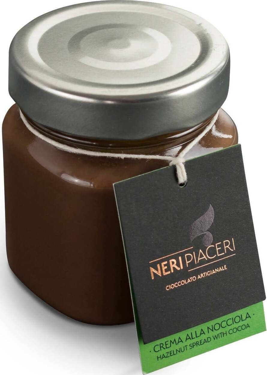 Crema Spalmabile Alla Nocciola In Vaso Neri Piaceri Cioccolato Artigianale Crema Spalmabile Alimentari e cura della casa/Marmellate miele e creme spalmabili/Creme e cioccolati spalmabili Neri Piaceri - Cavezzo, Commerciovirtuoso.it
