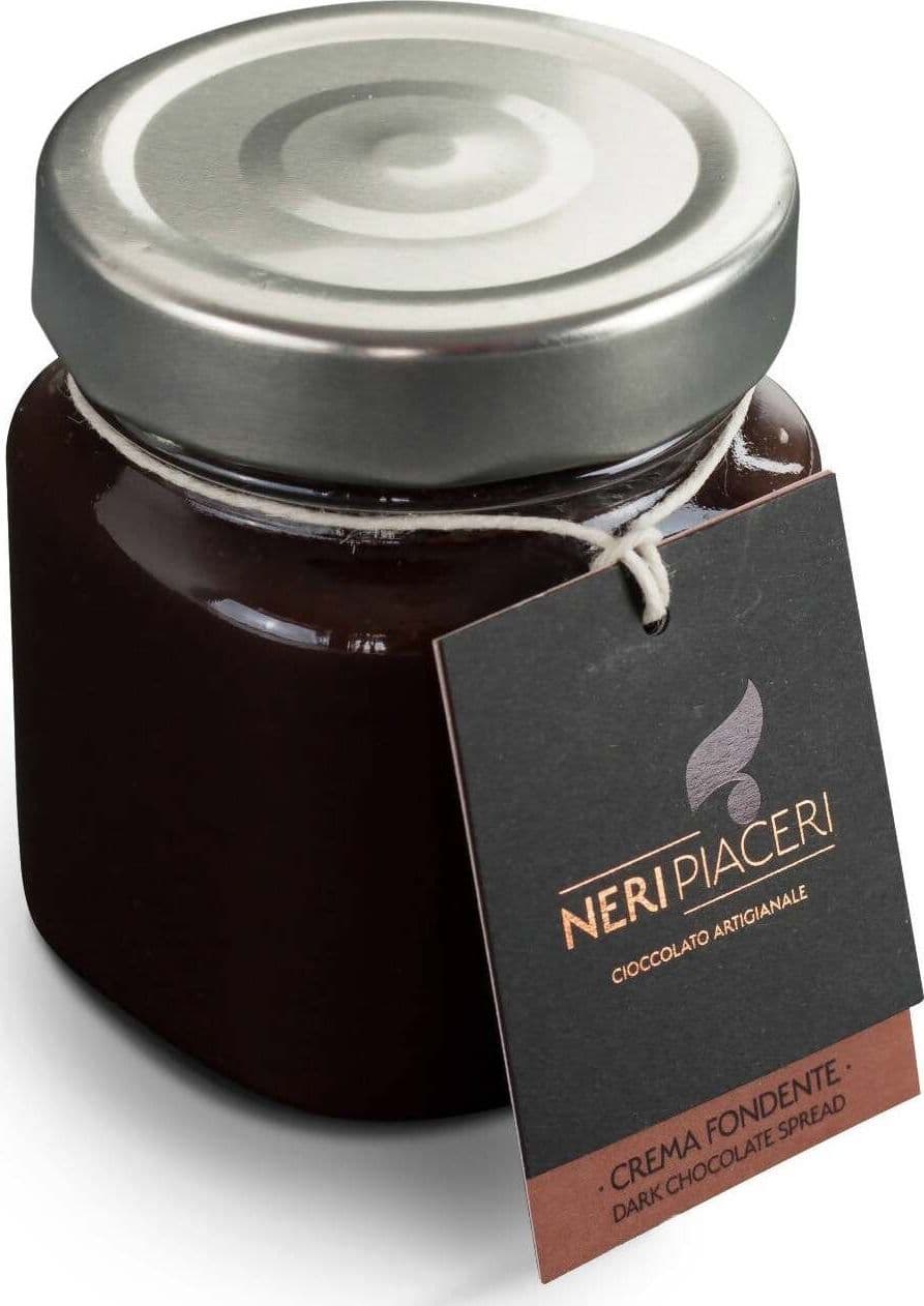 Crema Spalmabile Fondente in Vaso Neri Piaceri Cioccolato Artigianale Crema Spalmabile Alimentari e cura della casa/Marmellate miele e creme spalmabili/Creme e cioccolati spalmabili Neri Piaceri - Cavezzo, Commerciovirtuoso.it