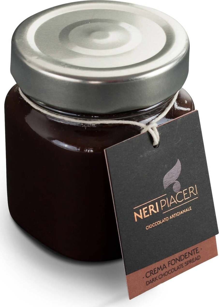 Crema Spalmabile Fondente in Vaso Neri Piaceri Cioccolato Artigianale Crema Spalmabile Alimentari e cura della casa/Marmellate miele e creme spalmabili/Creme e cioccolati spalmabili Neri Piaceri - Cavezzo, Commerciovirtuoso.it