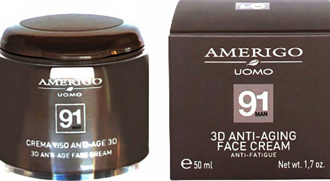 Crema Viso Uomo Anti-Age 3D crema antifatica Amerigo Uomo Man 91 50ml Crema viso uomo Tiziana non solo gioielli - Civitanova Marche, Commerciovirtuoso.it