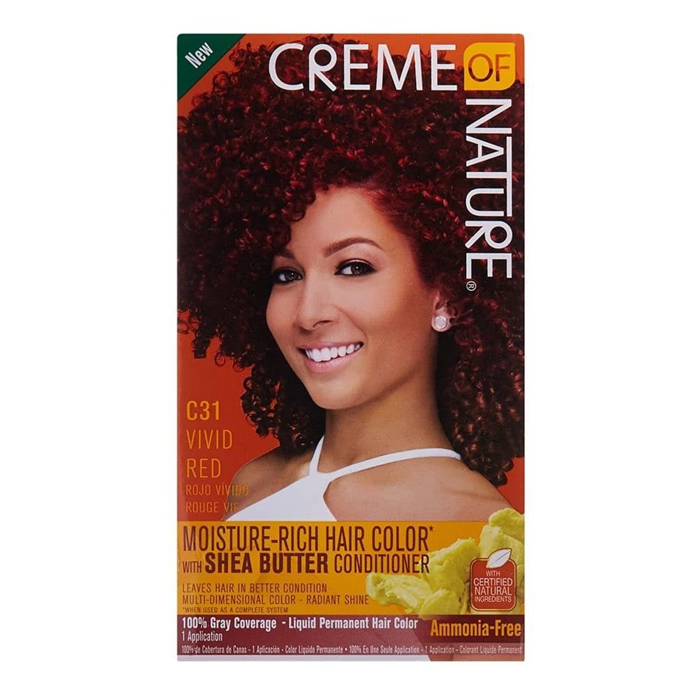 CREME OF NATURE LIQUID HAIR COLOR #C31 VIVID RED PER CAPELLI . in Colore permanente Agbon - Martinsicuro, commercioVirtuoso.it