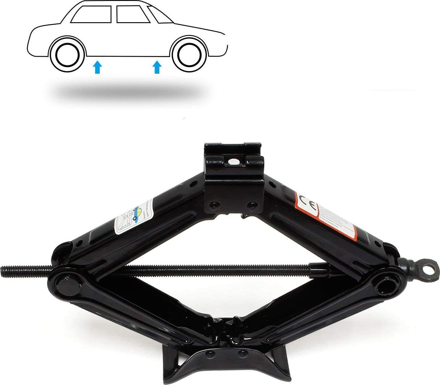 CRIC CRICK A PANTOGRAFO MANOVELLA SOLLEVATORE MANUALE 1 TON AUTO RUOTE 1000 KG Fai da te/Prodotti per la costruzione/Prodotti per il trasporto materiali/Sollevamento e trazione/Cric e accessori/Cric idraulici Trade Shop italia - Napoli, Commerciovirtuoso.it