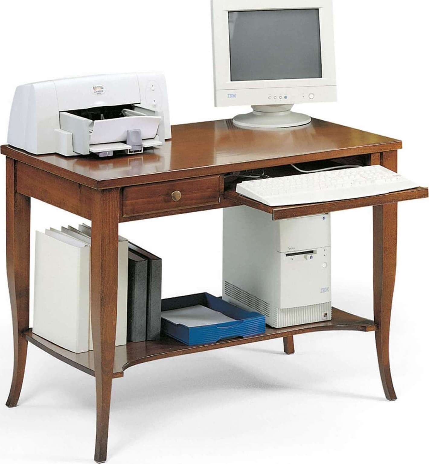 CROFTON---scrittoio-in-legno-massello-105x60x78-Tinta-noce-Milani-Home