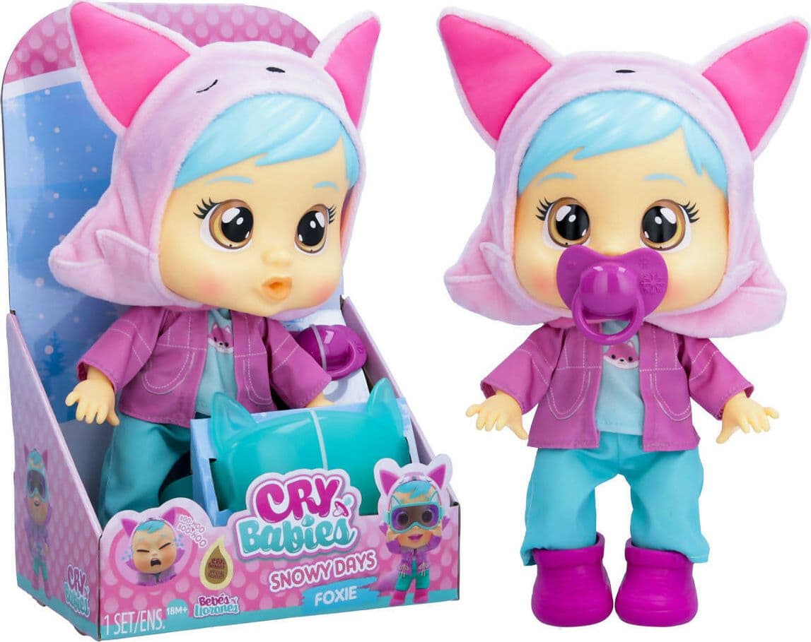 Cry Babies Snowy Days Foxie Bambola Interattiva Con Lacrime Vere - Imc Toys in Bambolotti Cartoleria Deja Vu - Crotone, commercioVirtuoso.it