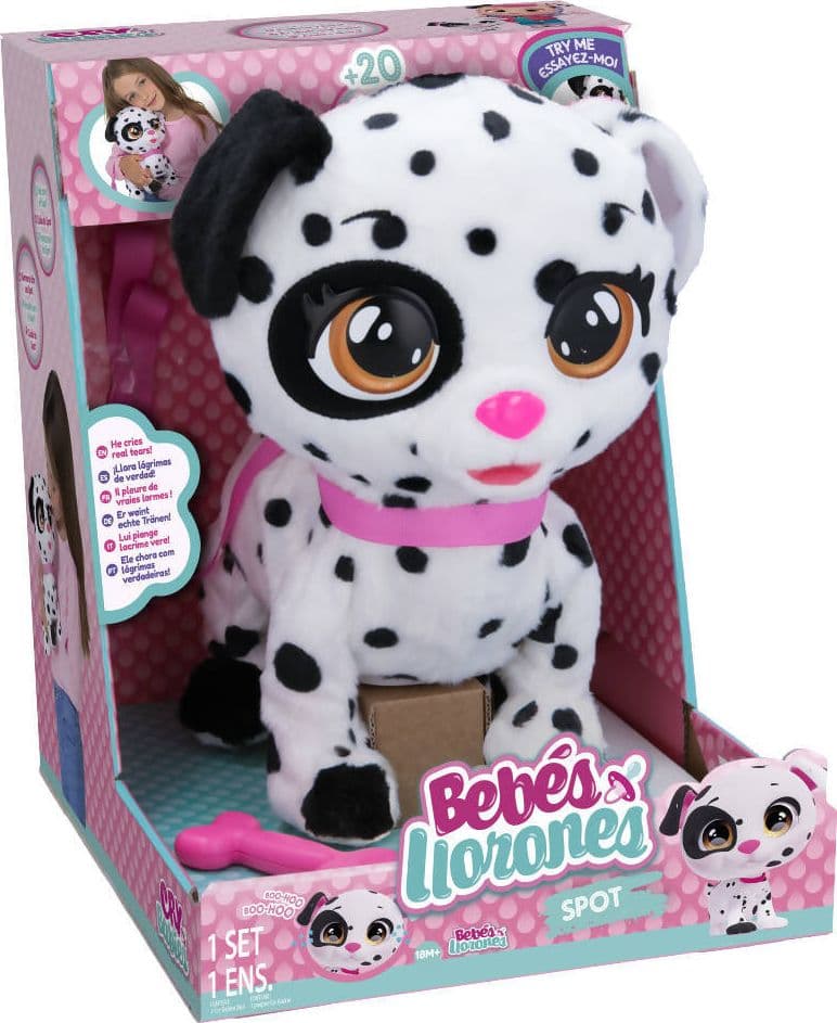 Cry Babies Spot Il Cucciolo Di Dalmata Adorabile Cane Di Peluche Interattivo Che Cammina E Piange Lacrime Vere E Include Accessori -Giocattolo E Regalo per Bambine E Bambini Dai 3 Anni in Su Giochi Preziosi in Animali di peluche Cartoleria Deja Vu - Crotone, commercioVirtuoso.it