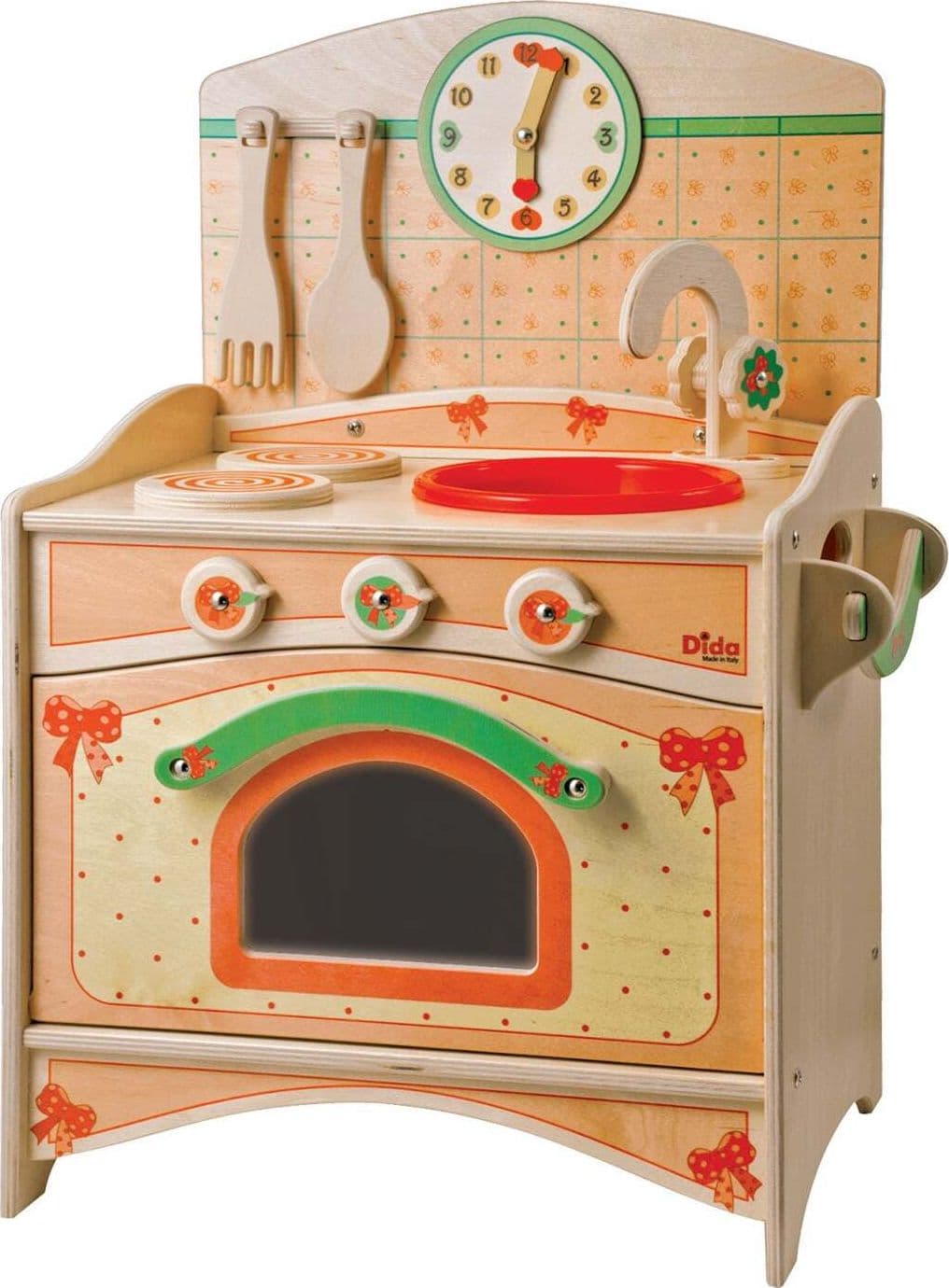 Cucina Gioco in Legno - Il Trio Fiocco per Bambini Dida in Kit utensili cucina Dida - Ragusa, commercioVirtuoso.it