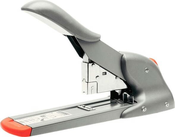 Cucitrice da tavolo Fashion HD110 - capacitA' massima 110 fogli - grigio-arancio - Rapid Cancelleria e prodotti per ufficio/Archivio ufficio e accessori per scrivania/Spillatrici e perforatrici/Spillatrici elettriche e a batteria Eurocartuccia - Pavullo, Commerciovirtuoso.it