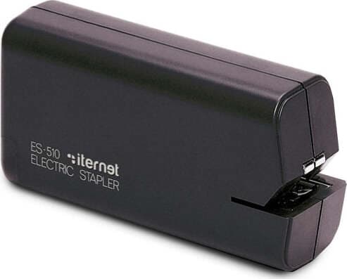 Cucitrice elettrica S-510 - passo 10 - nero - Iternet Cancelleria e prodotti per ufficio/Archivio ufficio e accessori per scrivania/Spillatrici e perforatrici/Spillatrici elettriche e a batteria Eurocartuccia - Pavullo, Commerciovirtuoso.it