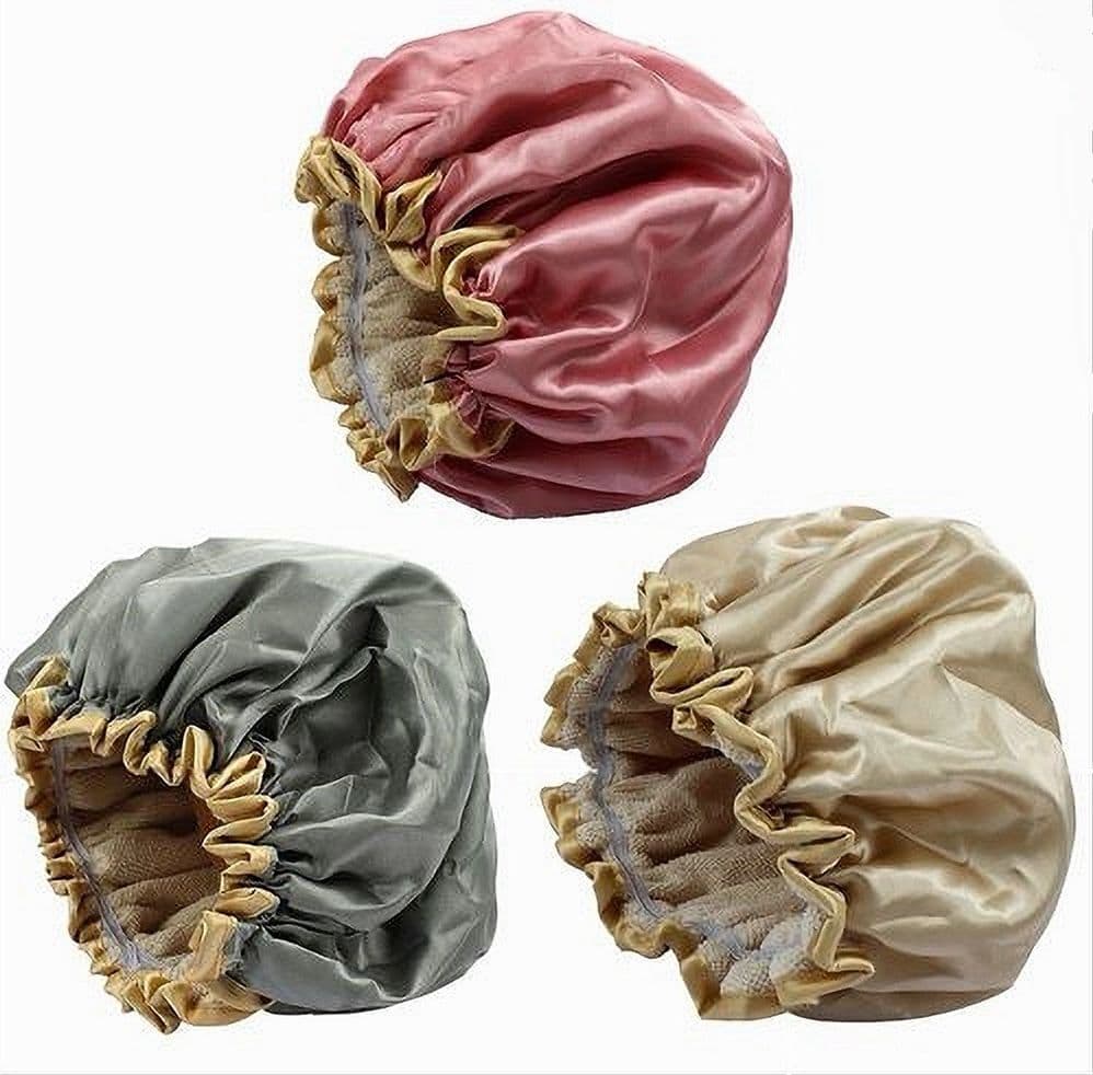 CUFFIA PER DOCCIA BAGNO ELASTICO BORDINO COLORATO LUCIDO PROTEGGE CAPELLI 79524 in Cuffie doccia Trade Shop italia - Napoli, commercioVirtuoso.it