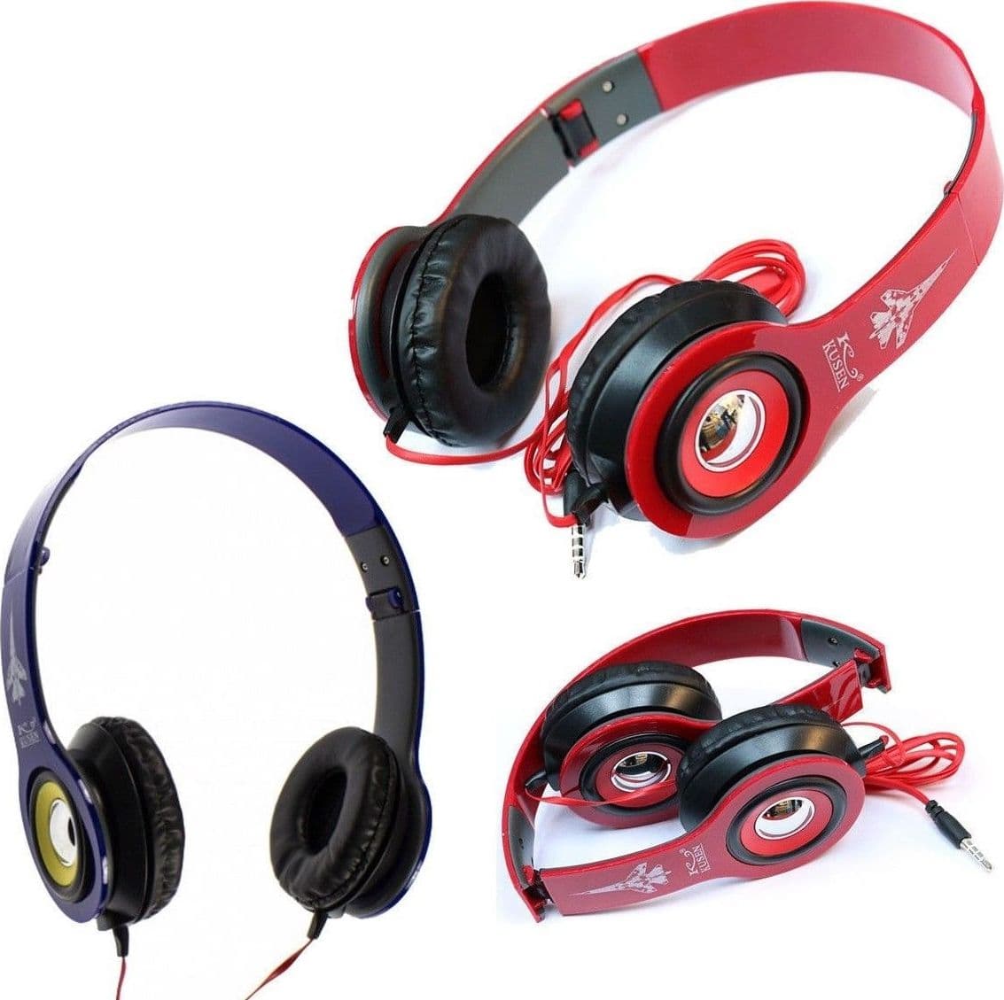 CUFFIE AURICOLARI STEREO AUDIO CON MICROFONO MP3 SMARTPHONE CELLULARE KS-611 Trade Shop italia - Napoli, Commerciovirtuoso.it
