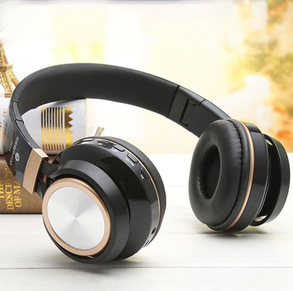 CUFFIE WIRELESS BLUETOOTH FM STEREO AURICOLARE TF CARD VIVAVOCE MICROFONO S110 Trade Shop italia - Napoli, Commerciovirtuoso.it