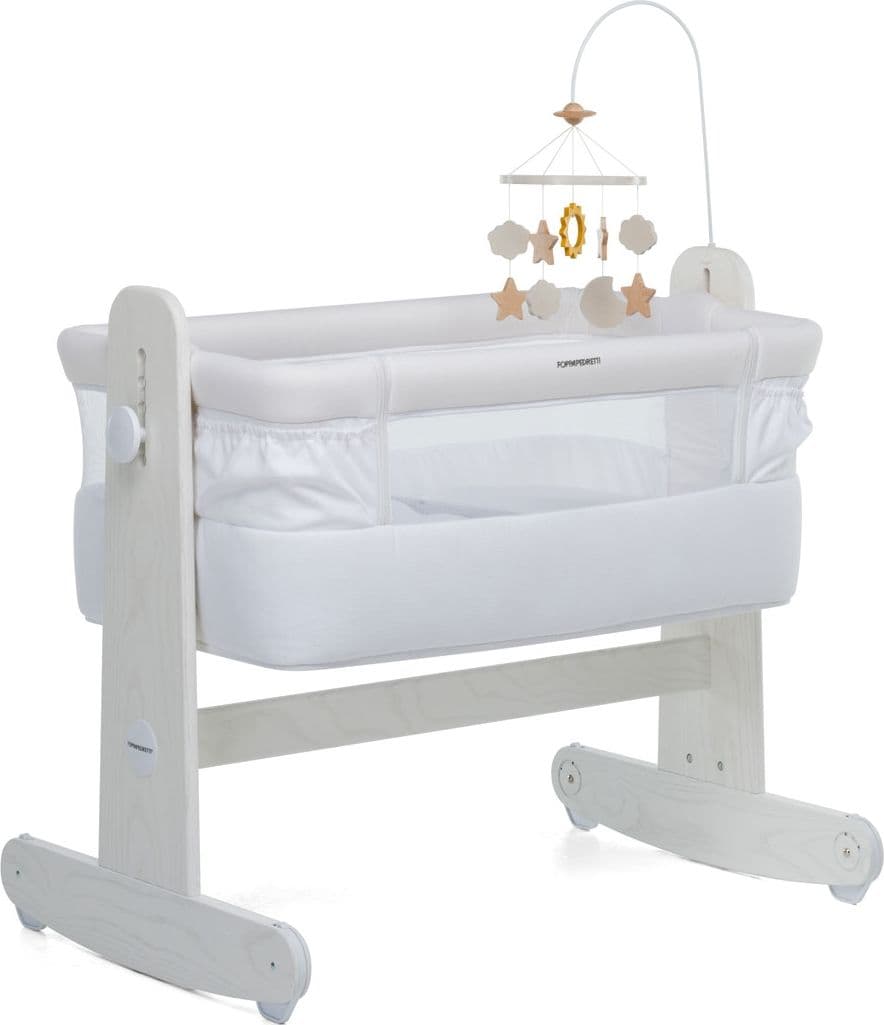 Culla Foppapedretti Mamma&Me Frassino Sbiancato Casa e cucina/Arredamento/Cameretta bambini/Lettini per neonati e bambini/Culle/Lettini da affiancare La Casa Del Bebè - Napoli, Commerciovirtuoso.it