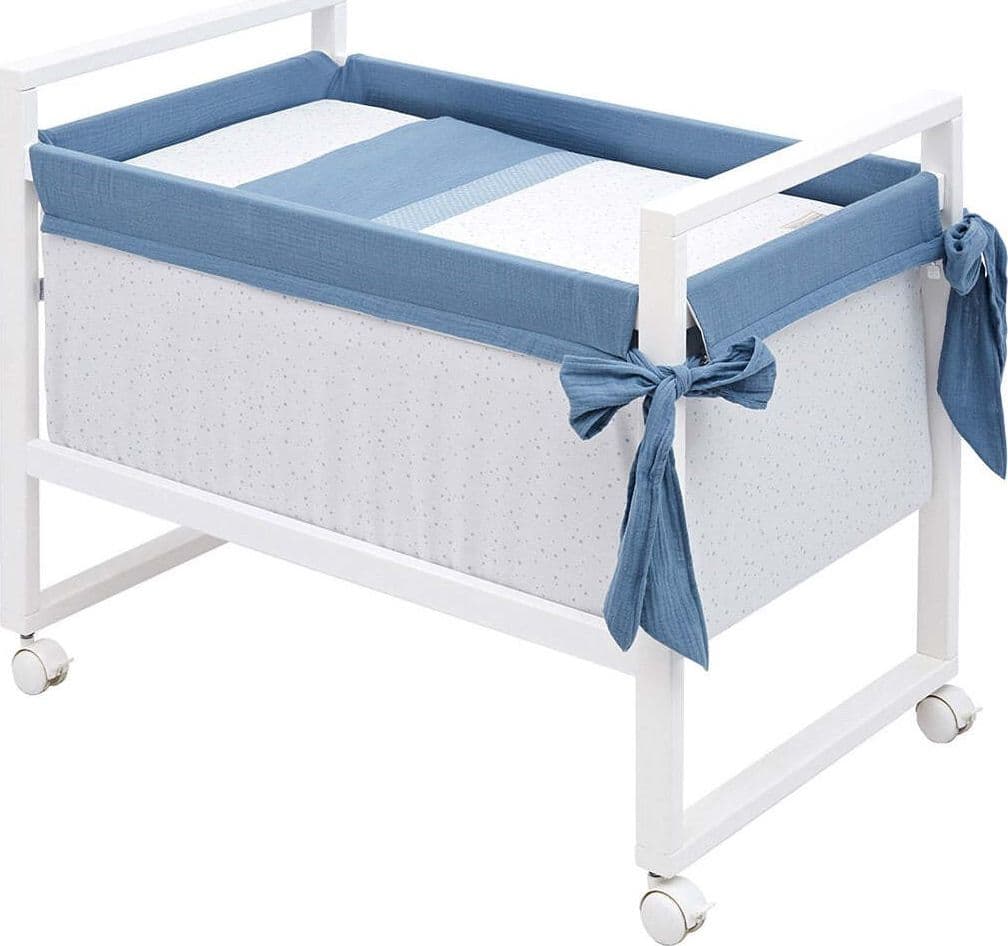 Culla Next Astra Azzurro 55X88X72 Cm Casa e cucina/Arredamento/Cameretta bambini/Lettini per neonati e bambini/Culle/Lettini da affiancare La Casa Del Bebè - Napoli, Commerciovirtuoso.it