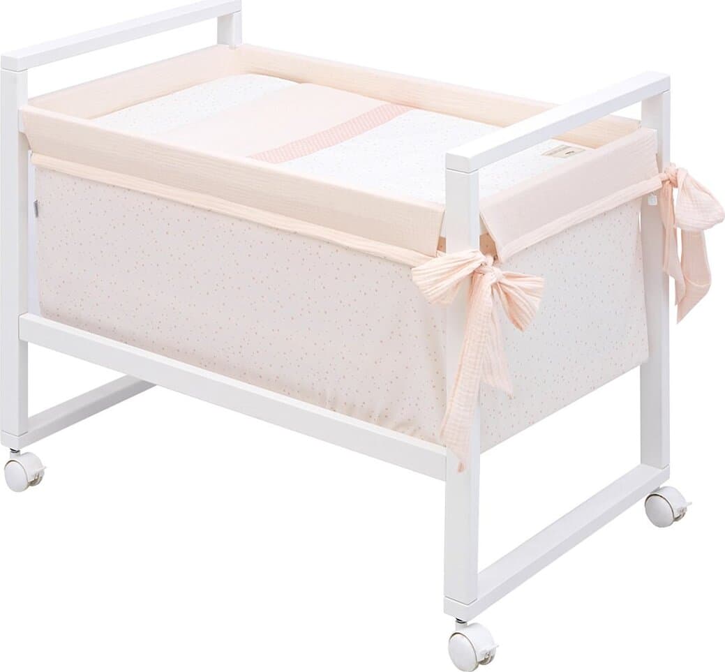Culla Next Astra Rosa 55X88X72 Cm Casa e cucina/Arredamento/Cameretta bambini/Lettini per neonati e bambini/Culle/Lettini da affiancare La Casa Del Bebè - Napoli, Commerciovirtuoso.it