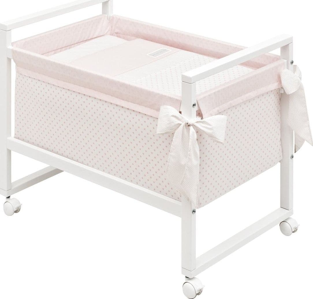 Culla Next Star Rosa 55X88X72 Cm Casa e cucina/Arredamento/Cameretta bambini/Lettini per neonati e bambini/Culle/Lettini da affiancare La Casa Del Bebè - Napoli, Commerciovirtuoso.it