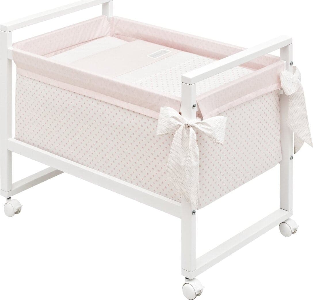 Culla Next Star Rosa 55X88X72 Cm Casa e cucina/Arredamento/Cameretta bambini/Lettini per neonati e bambini/Culle/Lettini da affiancare La Casa Del Bebè - Napoli, Commerciovirtuoso.it