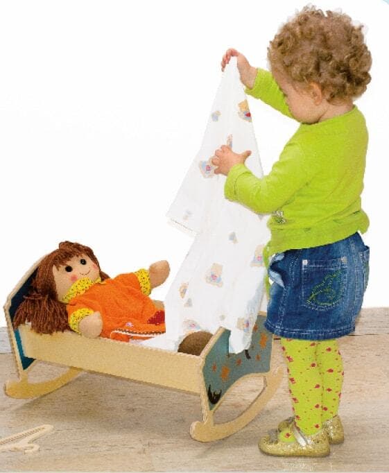 Culla Per Bambole - Luna Gioco in Legno per Bambini Dida in Mobili Dida - Ragusa, commercioVirtuoso.it