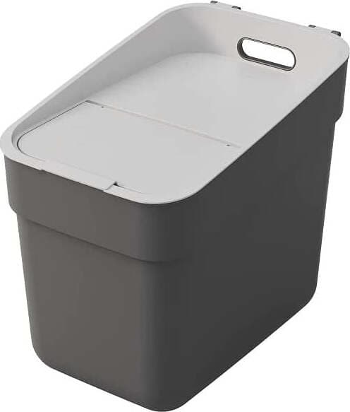 CURVER-READY-Pattumiera-da-20-L-Grigio
