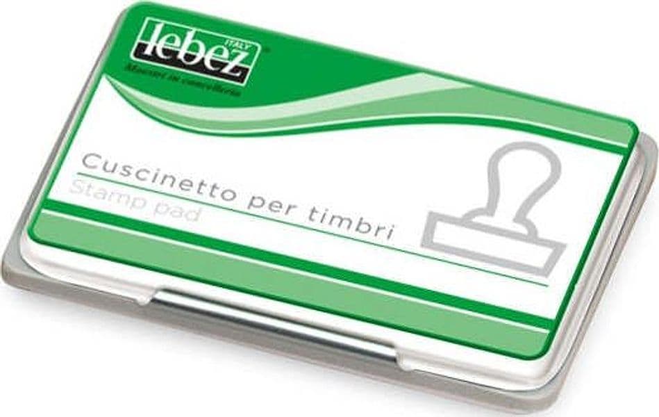 Cuscinetto per timbri - 16 5 x 9 cm - nero - Lebez Cancelleria e prodotti per ufficio/Archivio ufficio e accessori per scrivania/Etichette divisori per schedario e timbri/Timbri e materiali per timbri/Tamponi asciuga inchiostro Eurocartuccia - Pavullo, Commerciovirtuoso.it