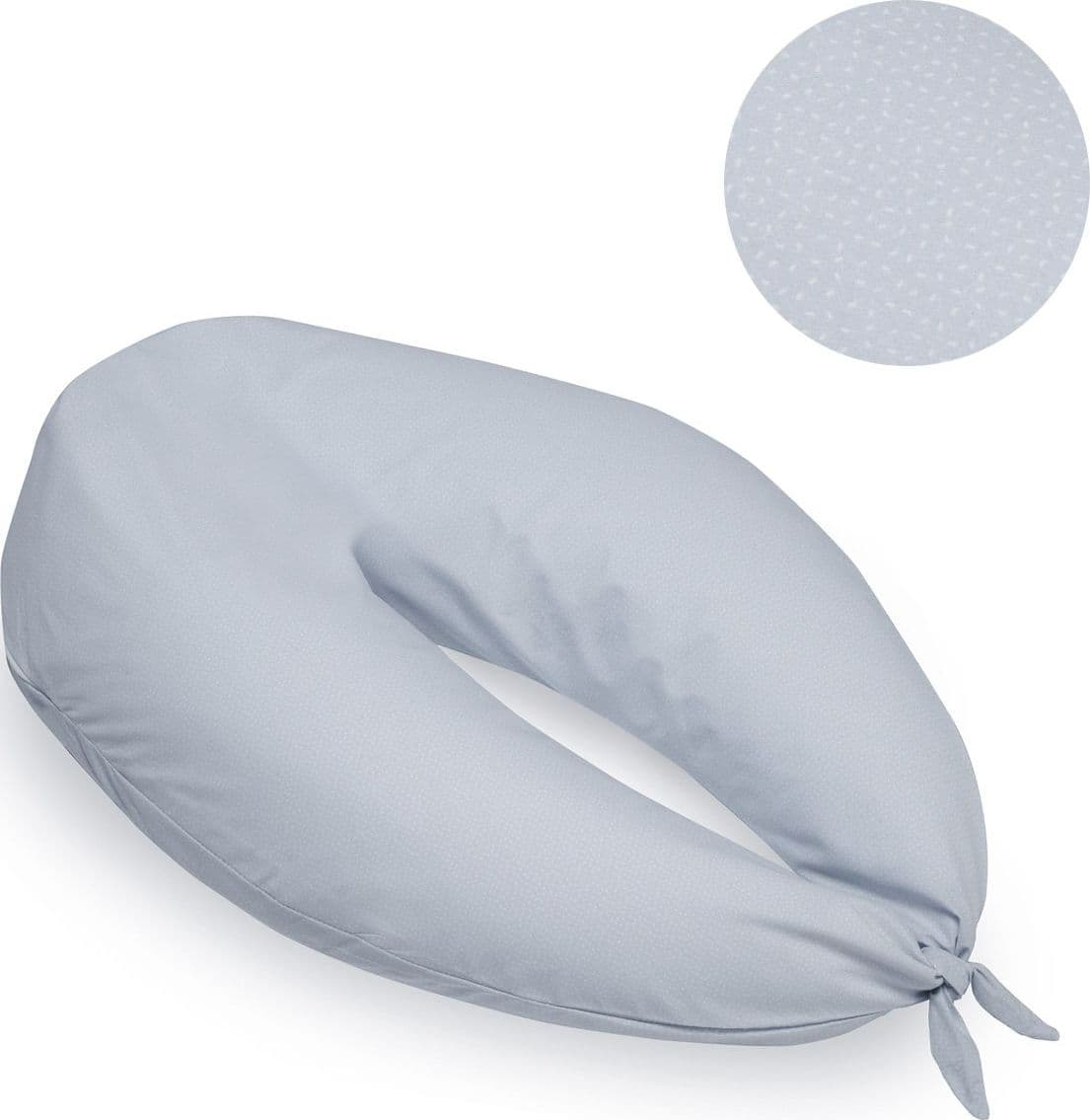 Cuscino Allattamento Luna 80X185X16 Cm Sky Azzurro/Pioggia Prima infanzia/Maternità/Cuscini per il corpo e maternità La Casa Del Bebè - Napoli, Commerciovirtuoso.it