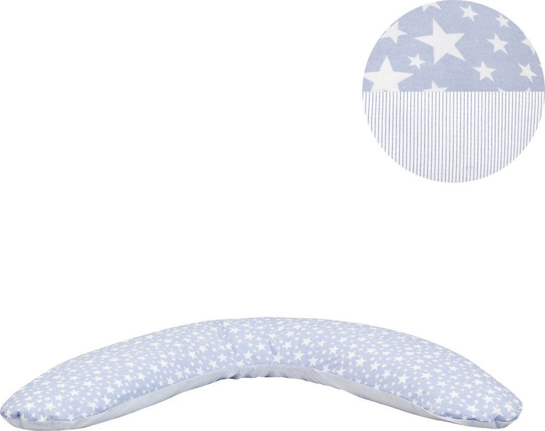 Cuscino Allattamento Mamma 16X118X80 Cm Star Azzurro Prima infanzia/Maternità/Cuscini per il corpo e maternità La Casa Del Bebè - Napoli, Commerciovirtuoso.it