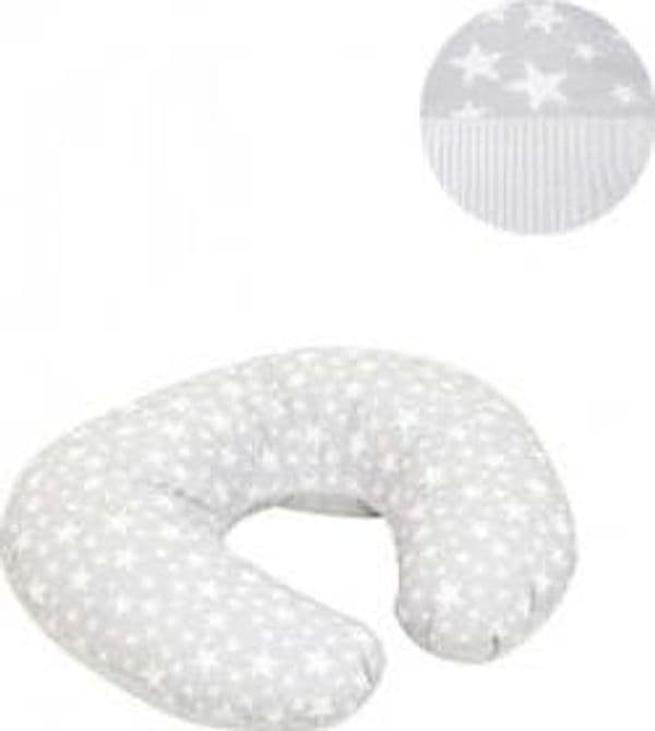 Cuscino Allattamento Piccolo 53X45X10 Cm Star Grigio Prima infanzia/Maternità/Cuscini per il corpo e maternità La Casa Del Bebè - Napoli, Commerciovirtuoso.it