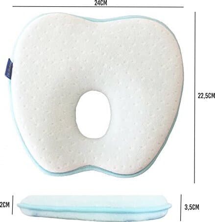 Cuscino ergonomico testa piatta Casa e cucina/Tessili per la casa/Biancheria per culle e lettini/Biancheria bebè/Cuscini di sostegno per neonati La Casa Del Bebè - Napoli, Commerciovirtuoso.it