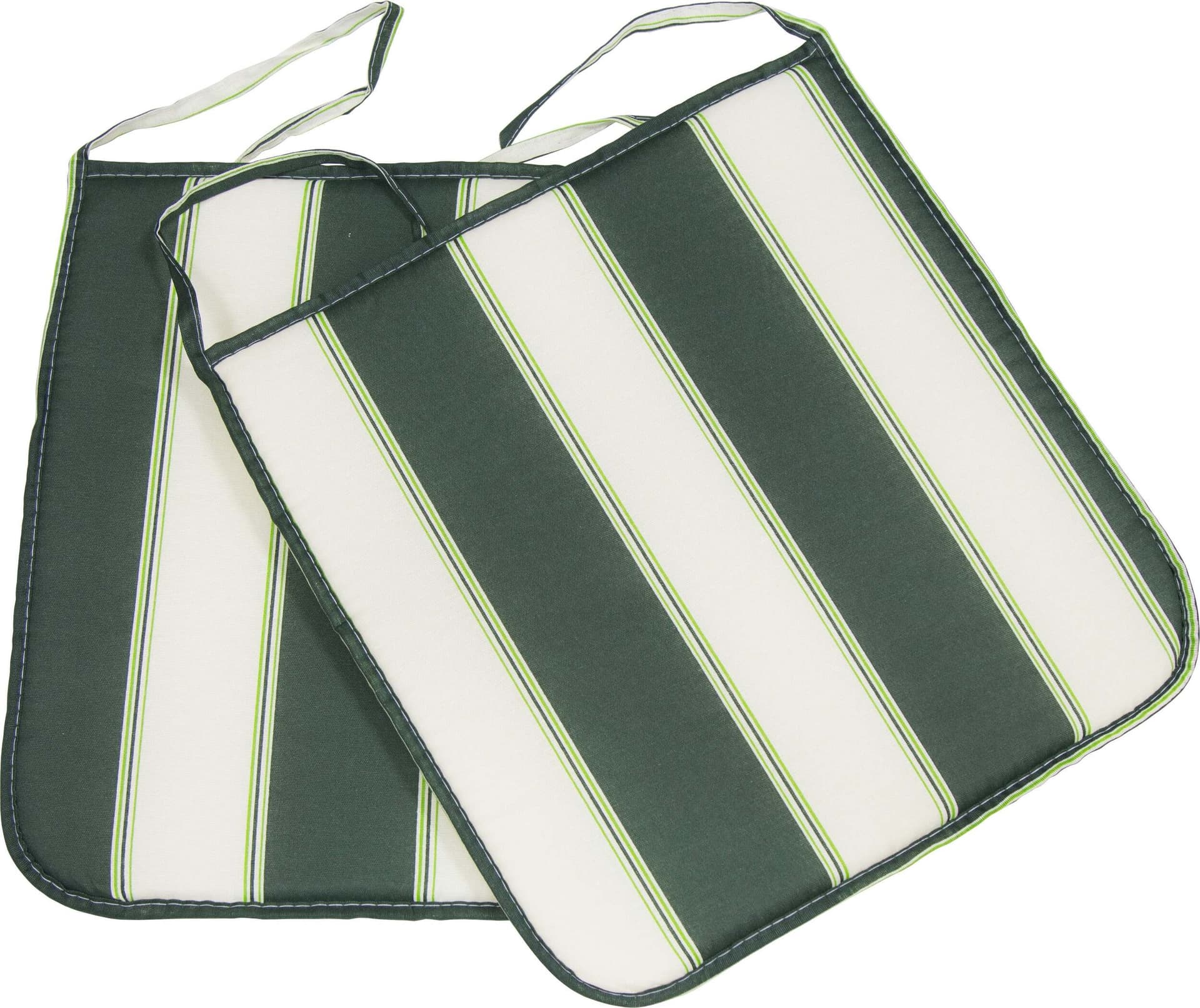 Cuscino Per Sedie Con Lacci Verde E Bianco A Righe 39x39cm Cuscini Esterno/interno Cuscino Arrotondato Imbottito Tinta Unita Cuscino Panarea Casa e cucina/Arredamento/Arredamento da giardino/Cuscini/Cuscini per sedie da giardino Ferus - Montoro, Commerciovirtuoso.it