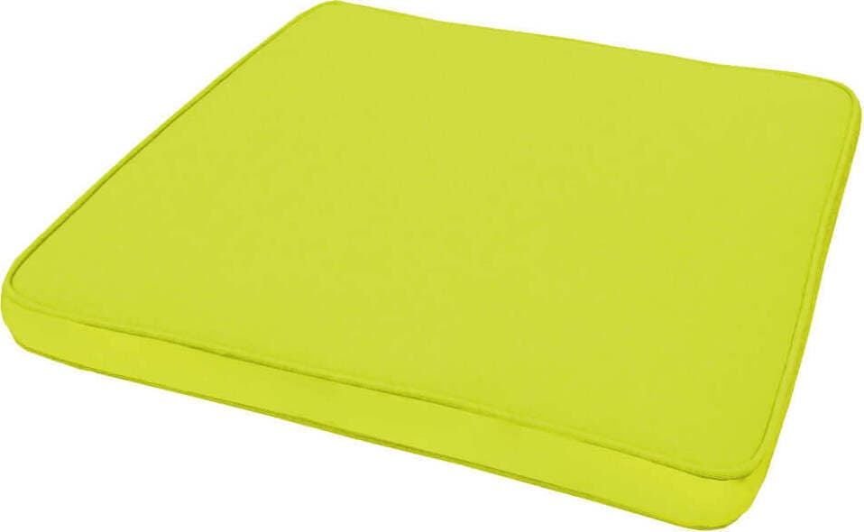 Cuscino per seduta idrorepellente 40x40 Verde