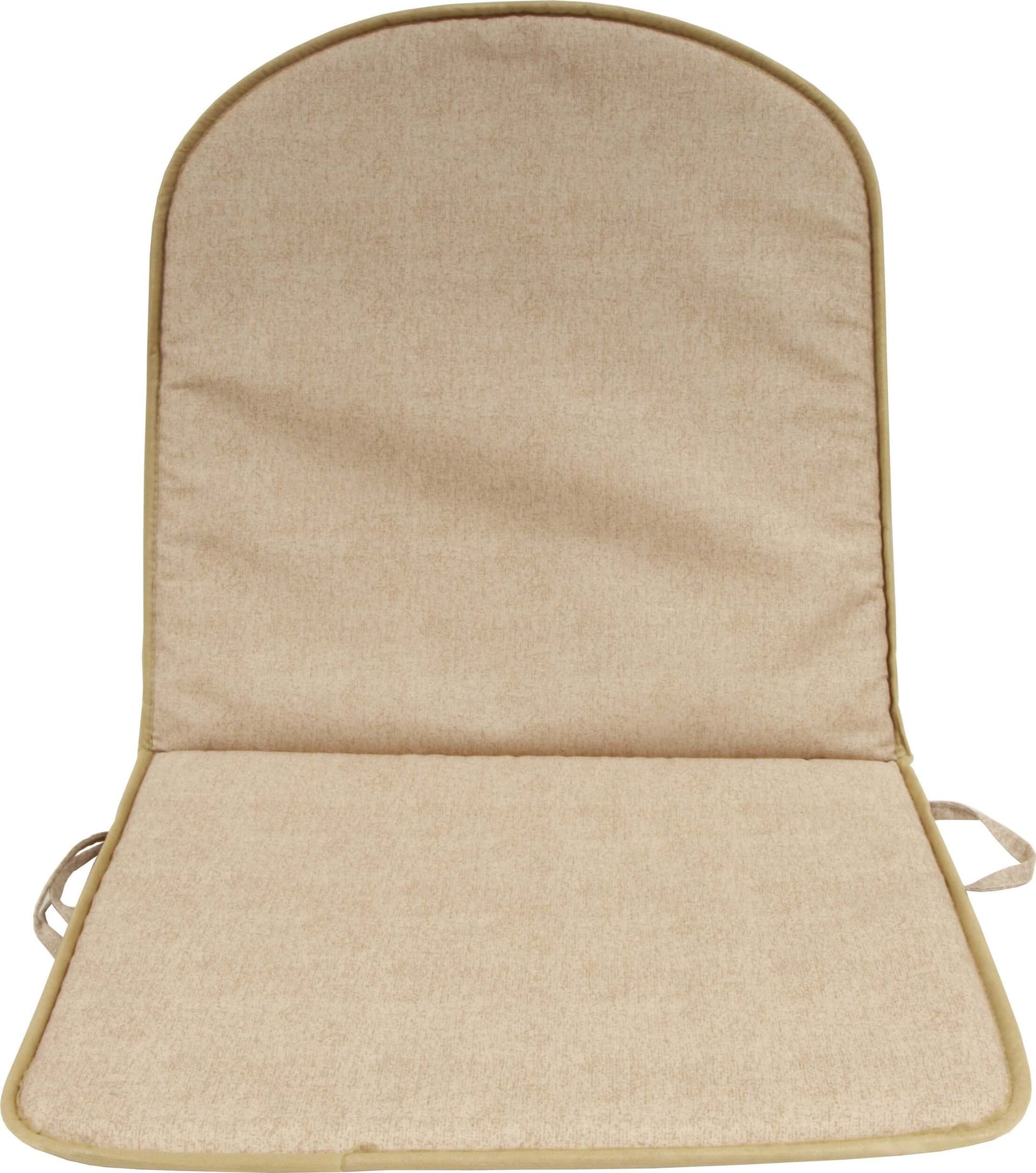 Cuscino Schienale Basso Double Tortora Con Imbottitura Cuscino Con Schienale 2 Cm Casa e cucina/Arredamento/Arredamento da giardino/Cuscini/Cuscini per sedie da giardino Ferus - Montoro, Commerciovirtuoso.it