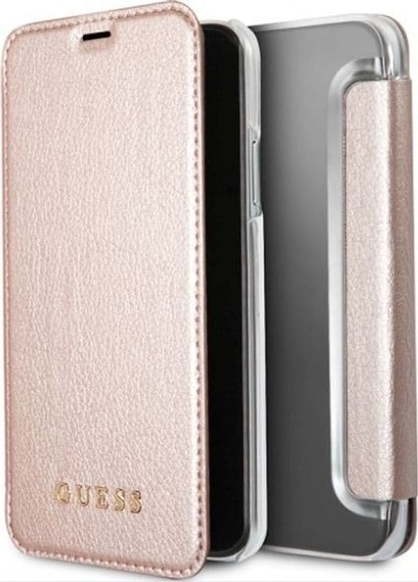 custodia-a-libro-guess-iphone-x/xs-rose-gold