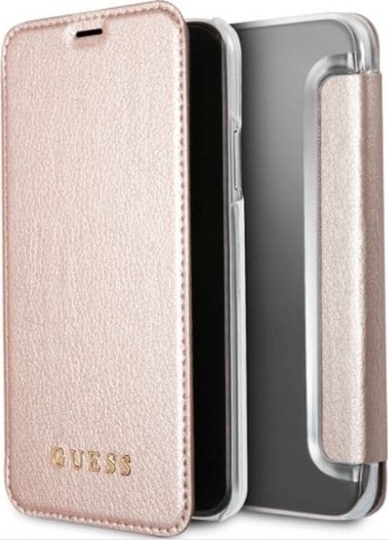 custodia-a-libro-guess-iphone-x/xs-rose-gold