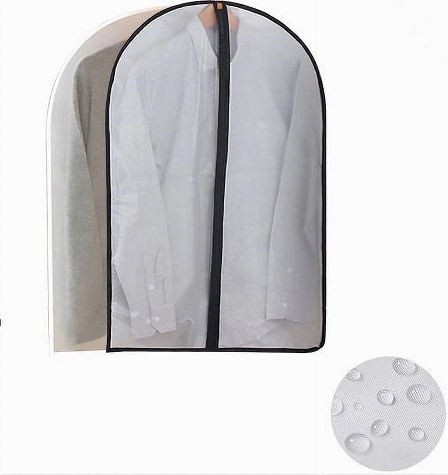 CUSTODIA COPRIABITO FODERA INDUMENTI GIACCA CAPPOTTO CON CERNIERA 60X100CM 87415 in Custodie e borse porta abiti Trade Shop italia - Napoli, commercioVirtuoso.it