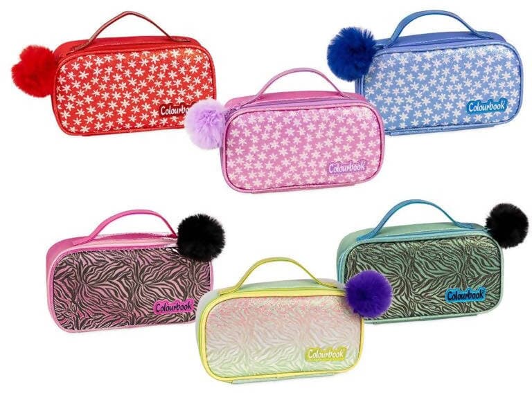 Cutie Case Astuccio Bambina a Valigetta con Brillantini Beauty Porta Penne e Porta Trucchi Bimba Astuccio Scuola Fashion Colourbook in Astucci Cartoleria Deja Vu - Crotone, commercioVirtuoso.it