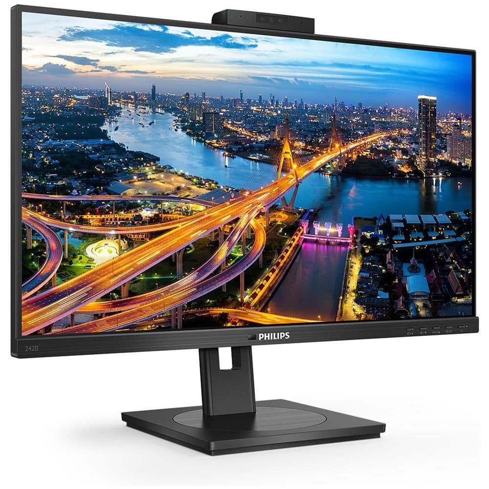 Philips b line 242b1h/00 led display 60,5 cm (23.8\") 1920 x 1080 pixel full hd nero in Televisori eWeki - Napoli, commercioVirtuoso.it