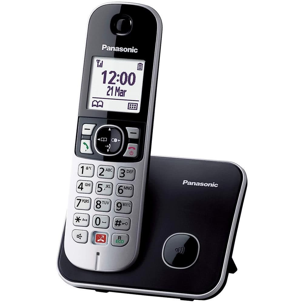 Panasonic kx-tg6851jtb telefono telefono dect identificatore di chiamata nero, grigio - (pan cordless kx-tg6851jtb ita blk) in Telefoni analogici eWeki - Napoli, commercioVirtuoso.it