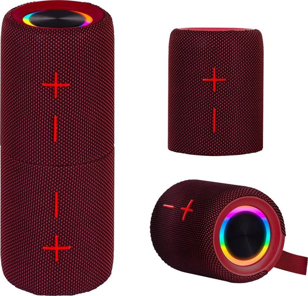 Trevi xr jump altoparlante 2×10w wireless micro sd aux-in ipx5 xr 8a44 double rosso - 0XR8A4402 in Casse portatili Bluetooth eWeki - Napoli, commercioVirtuoso.it